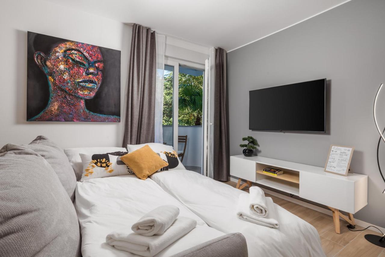 Modern Apartment Di Piu With Free 20M2 Garage Parking Rijeka Exterior photo